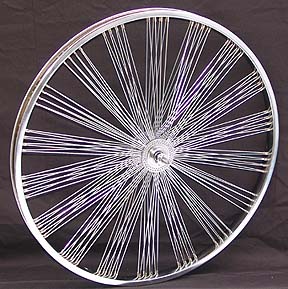 chrome bike rims