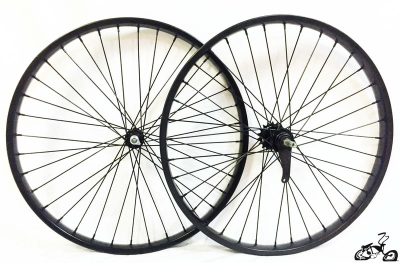 26 inch coaster brake wheelset