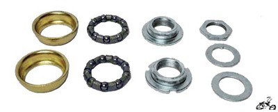 Bottom Bracket for 1-Piece Crank CHROME GOLD