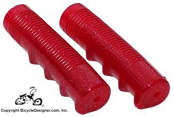 Bicycle Grips SPARKLE RED