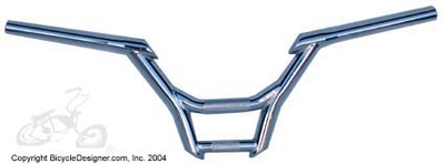 9" high x 28" Mighty-bar CHROME