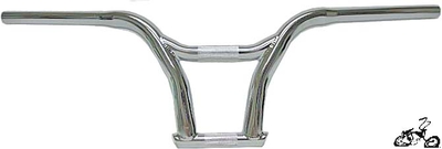 9" high x 28" Gullwing-bar CHROME