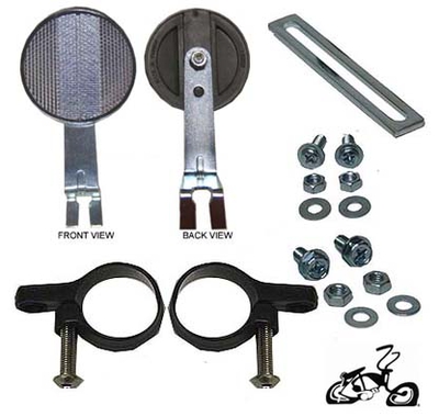 Chopper Fork Reflector Kit