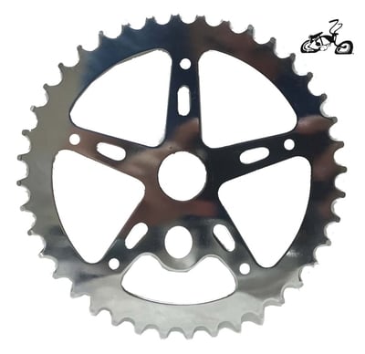 40 Tooth 5 ARM Sprocket CHROME