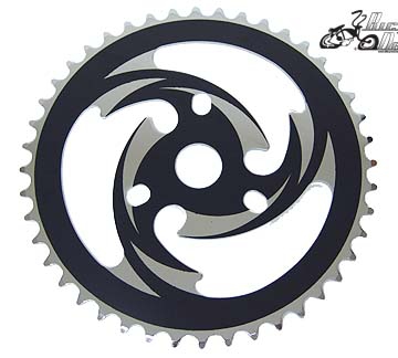 44 Tooth Sprocket Vortex BLACK/CHROME