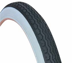 16" X 1.75" Bicycle Tires WHITE WALL