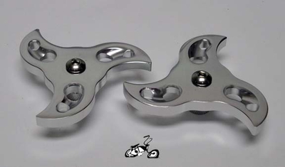 3-Wing Axle Spinner Front Wheel