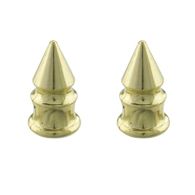 Spike Valve Cap GOLD (pair)