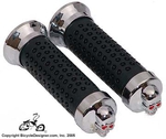 Deluxe Bicycle Grips SKULL
