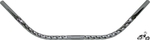 7" X 34" Twist Cruiser Handlebar - CHROME