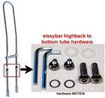 Suspension Sissybar Hardware