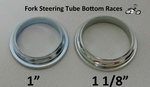Fork Steering Tube Bottom Races 1" and 1 1/8"