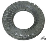 Axle Washer with Grooves