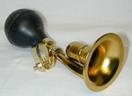 Bicycle Bugle Horn GOLD