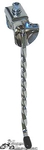 10" Bicycle Kickstand TWIST CHROME