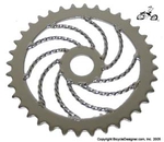 36 Tooth Sprocket Lowrider Twist CHROME
