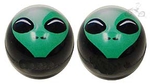 Alien Head Valve Cap (pair)