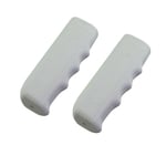 Fat Bicycle Grips SOLID WHITE