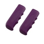 Fat Bicycle Grips SOLID PURPLE