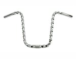 13" X 25" Square Twist Apehanger CHROME
