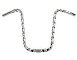 15" X 25" Square Twist Apehanger CHROME