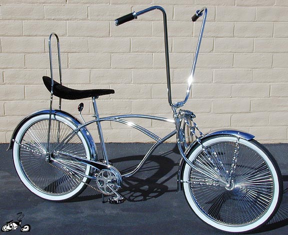 chrome cruiser bike