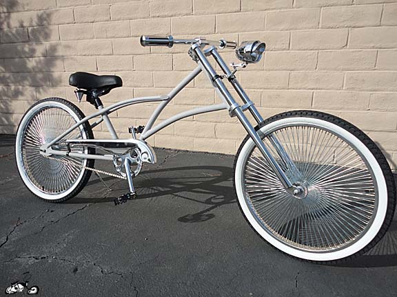 lowrider bike white wall tires