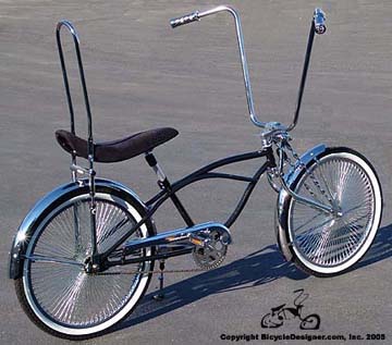 lowrider bike white wall tires