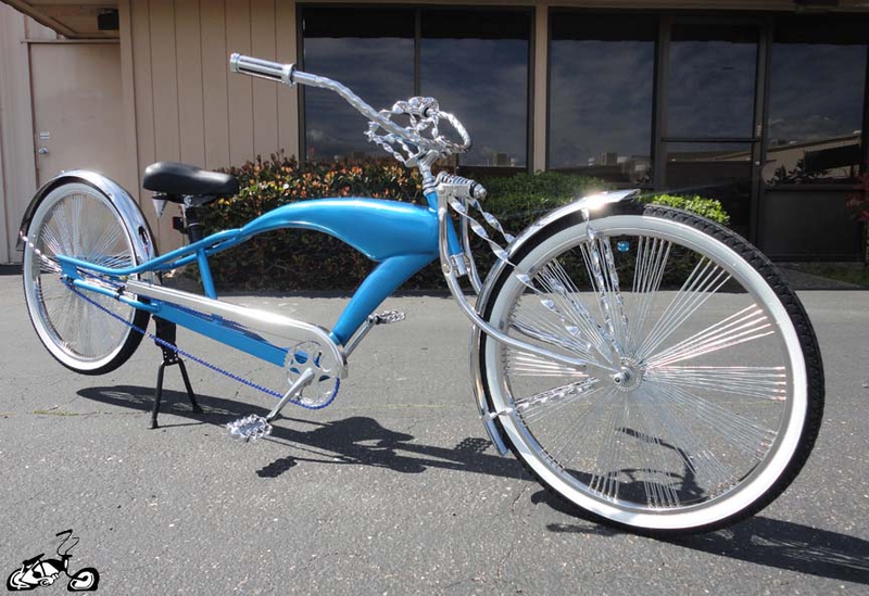 lowrider bike white wall tires