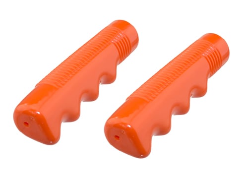 orange bmx grips