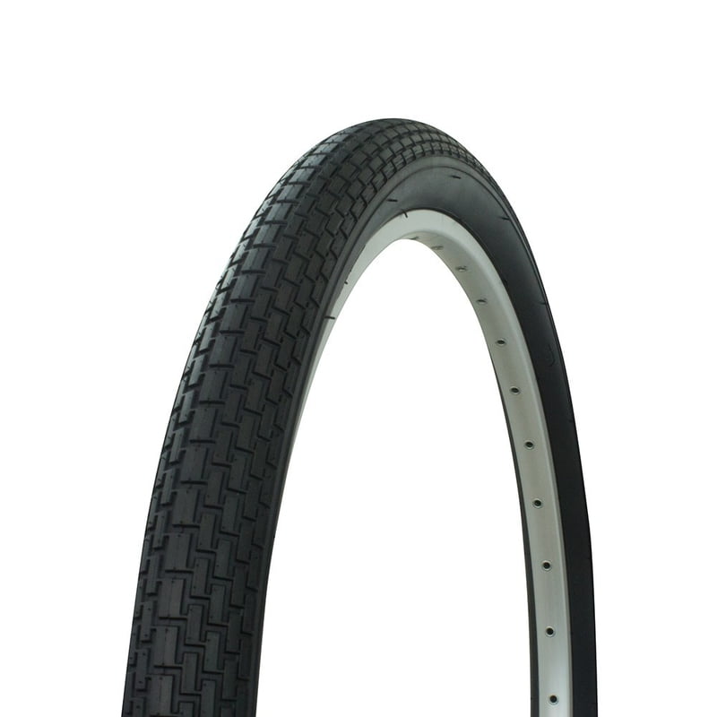 NEW 26” X 2.125 BLACK WALL BRICK TIRE BUNDLE WITH 2 TUBES AND 2 RIM STRIPS. 