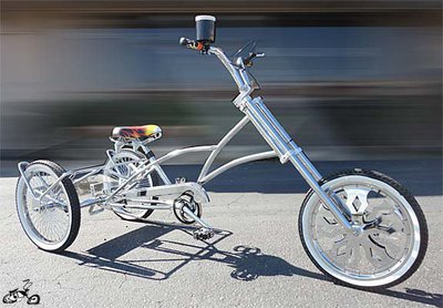 custom three wheel bicycle