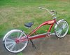 Stretch Tank Flame Cruiser Bicycle