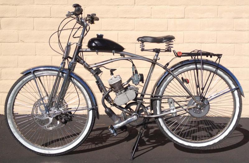 motorized lowrider bicycle