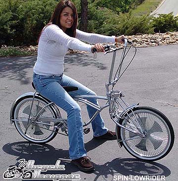 motorized lowrider bicycle