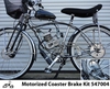 Motorized Coaster Wheel Brake Kit