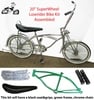 Lowrider Bike Kit with 20" 140 Spoke - GREEN