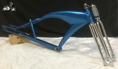 Z2 Stretch Cruiser Tank Frame and Cuda Fork - BLUE