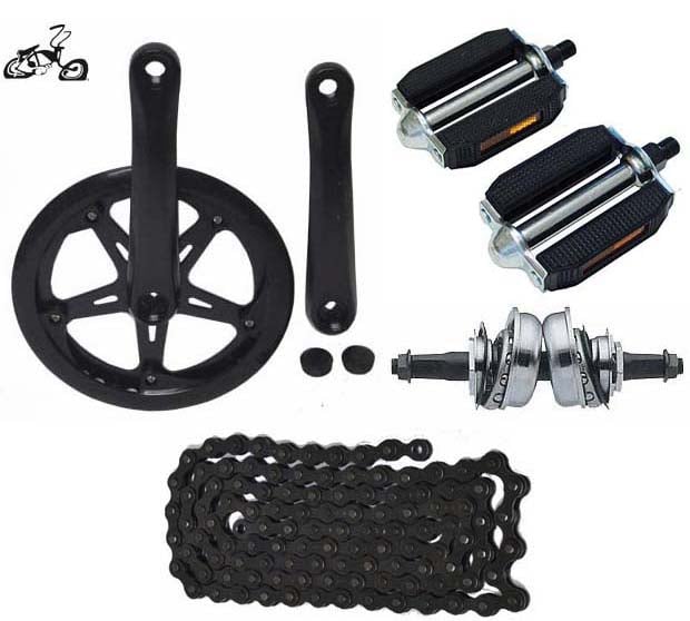 3 piece crank set for beach cruiser