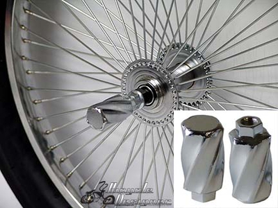 Twisted Front Nut (pair)