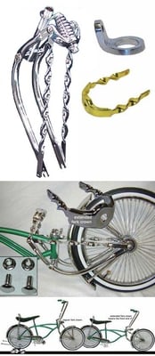 Lowrider Bike Extended Fork Kit 5