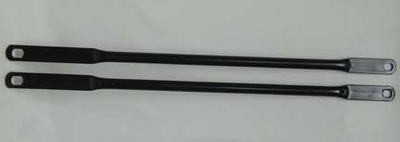 20" Springer Fork Support Bars BLACK (pair)