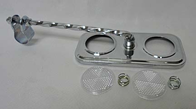 Broken Twist Mirror CHROME.
