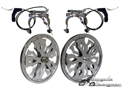 Lowrider Spining Wheel Kit - Diamondz