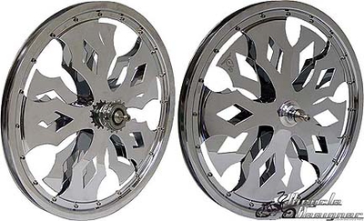 20" SHOW QUALITY Spinning Wheel Set