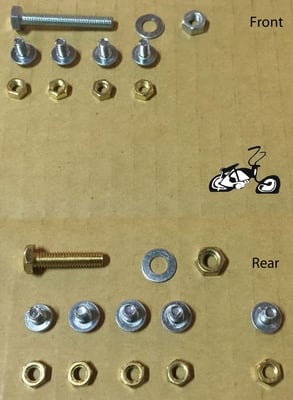 Fender Set Hardware GOLD
