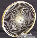 546104 20" 140 Spoke Front Wheel GOLD