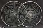 26" 68 Spoke Rear Free Wheel Front Disc Brake