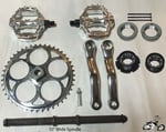 10" Wide Crank Kit