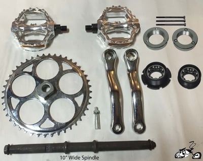 10" Wide Crank Kit